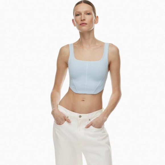 Artizia Babaton Sculpt Knit Bustier Tank - Picture 2 of 6